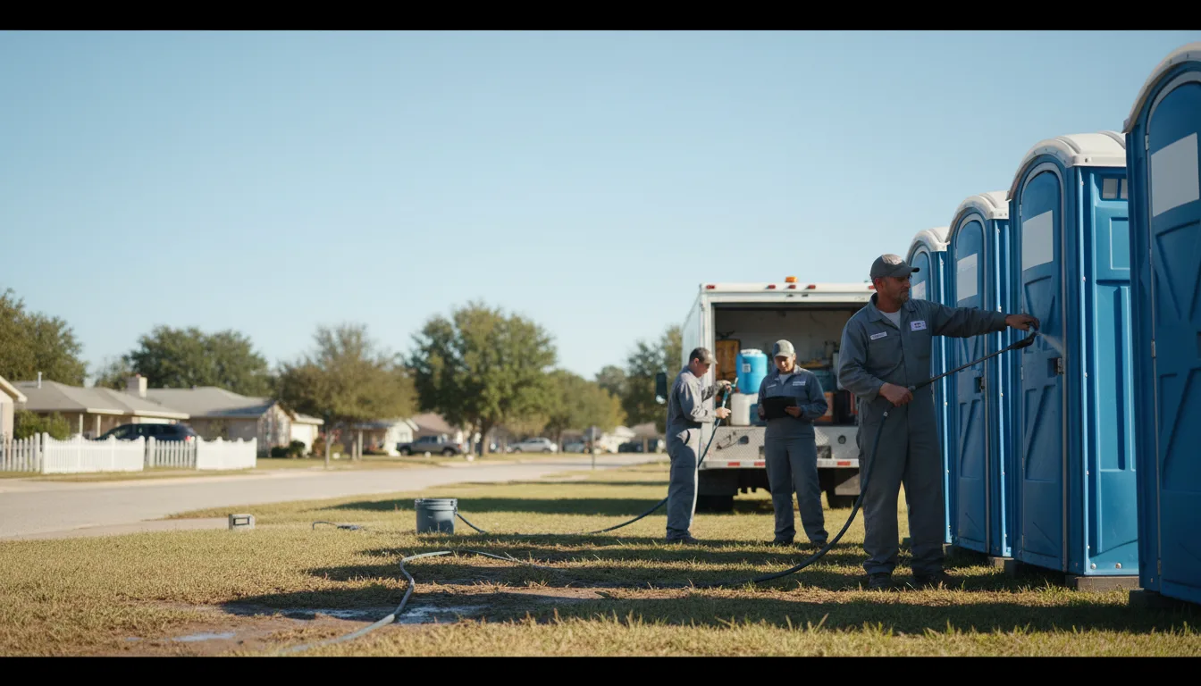 Long-Term Portable Toilet Rental in Idlewild, MI near me